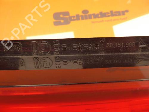 Right taillight CITROËN JUMPER II Van 2.2 HDi 120 | BP32662414C35 