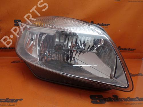 Faro destro SKODA FABIA II (542) 1.4 (86 hp) 28327387