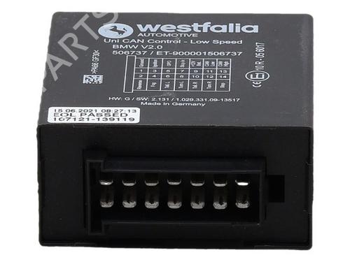 Used Electronic module Electronic module BMW 3 Touring (E91) 320 d (184 hp) 34721782 34721782