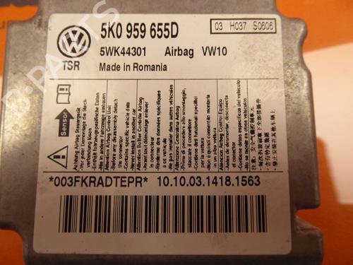 ECU airbags VW GOLF VI (5K1) 1.2 TSI | BP24390417M53 