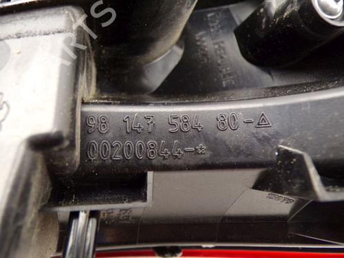 Left tailgate light PEUGEOT 2008 I (CU_) 1.2 THP 110 / PureTech 110 | BP30460142C79