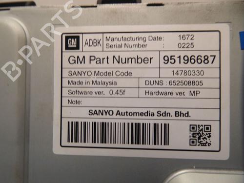 Display monitor OPEL INSIGNIA A (G09) 2.0 CDTI (68) | BP30515852C48