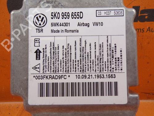 ECU airbags VW GOLF VI (5K1) 2.0 TDI | BP26665315M53 