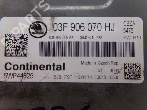 Engine control unit (ECU) SKODA ROOMSTER (5J7) 1.2 TSI | BP24480384M57 