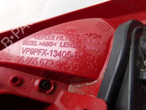 Left taillight PEUGEOT 207 CC (WD_) 1.6 16V | BP29644766C34 