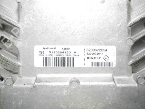 Engine control unit (ECU) DACIA SANDERO 1.2 16V | BP24382744M57 
