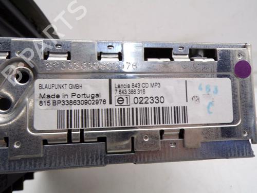 Radio LANCIA YPSILON (843_) 1.4 16V (843.AXC11, 843.AXC1B, 843.AXC1A) | BP33892452E6 - Image 9