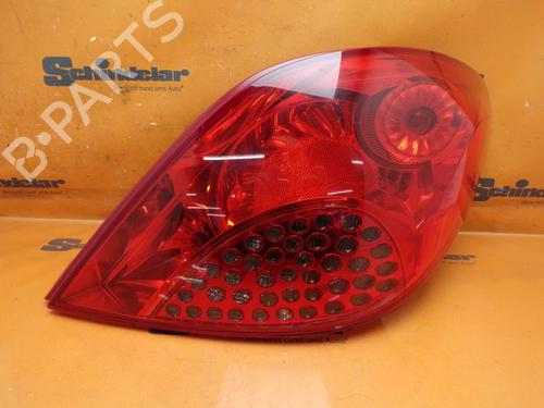 Used Right taillight PEUGEOT 207 (WA_, WC_) 1.4 (73 hp) 28683428