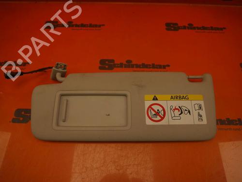 Used Left sun visor VW GOLF VII (5G1, BQ1, BE1, BE2) 1.5 TSI (150 hp) 24413353