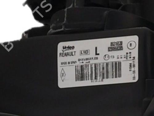 Left headlight RENAULT MODUS / GRAND MODUS (F/JP0_) 1.2 (JP0C, JP0K, FP0C, FP0K, FP0P, JP0P, JP0T) | BP36645684C28  - Image 7