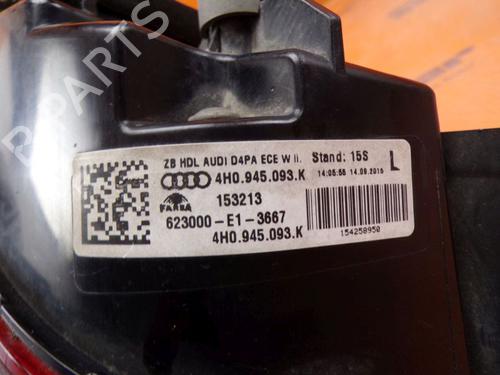 Left tailgate light AUDI A8 D4 (4H2, 4H8, 4HC, 4HL) 3.0 TDI quattro | BP32833663C79  - Image 5