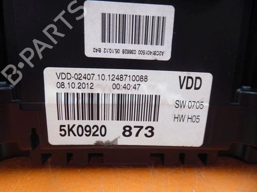Instrument cluster VW GOLF VI Variant (AJ5) 1.2 TSI | BP33154666C47 - Image 3