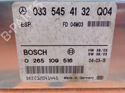 ESP ECU MERCEDES-BENZ E-CLASS (W211) E 200 Kompressor (211.042) | BP32646127M58
