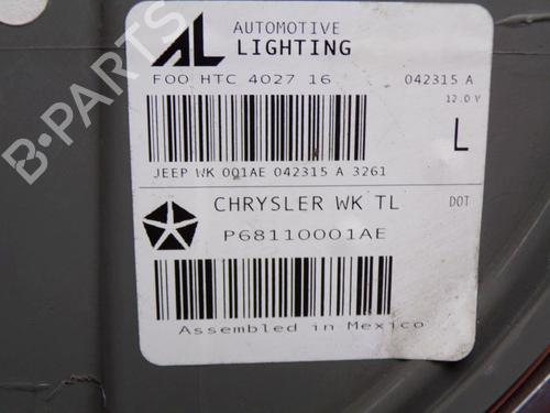 Left taillight JEEP GRAND CHEROKEE IV (WK, WK2) 3.0 CRD V6 4x4 | BP19143997C34