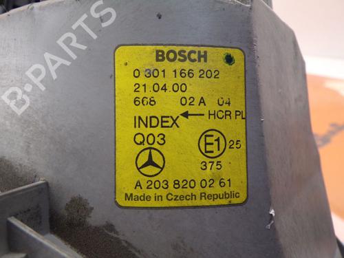 Right headlight MERCEDES-BENZ C-CLASS (W203) C 180 (203.035) | BP32302573C29