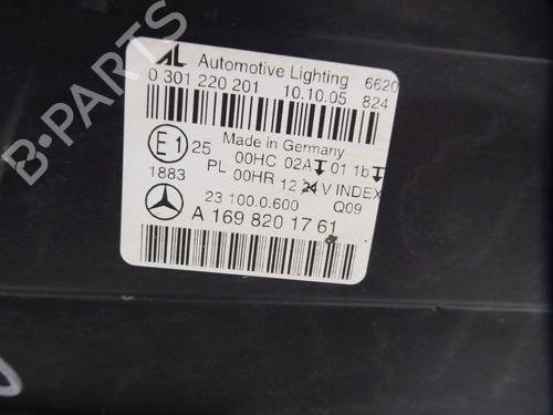 Left headlight MERCEDES-BENZ B-CLASS Sports Tourer (W245) B 170 (245.232) | BP31691741C28 