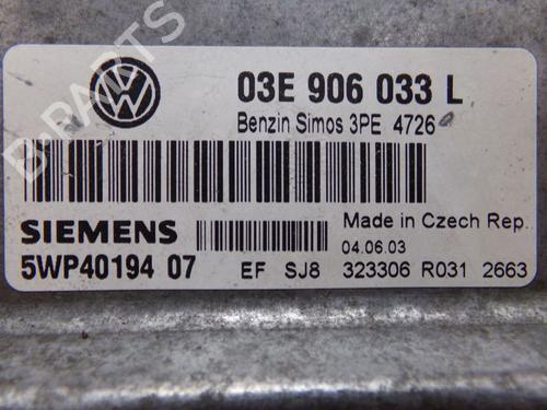 Engine control unit (ECU) VW POLO (9N_, 9A_) 1.2 12V | BP26202399M57 