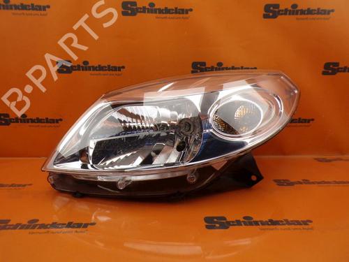Used Left headlight DACIA SANDERO 1.2 16V (75 hp) 32646793