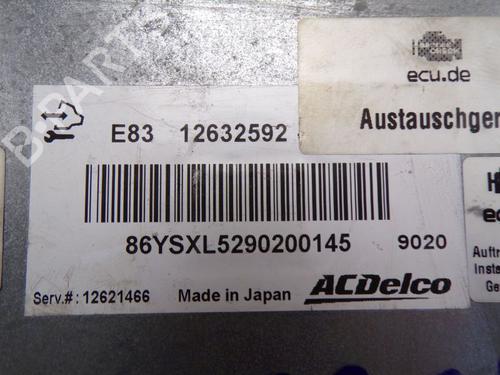 Engine control unit (ECU) OPEL ASTRA J (P10) 1.6 (68) | BP32832393M57  - Image 6