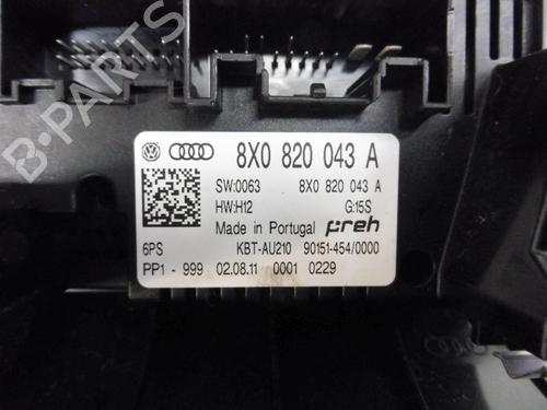 Climate control AUDI A1 (8X1, 8XK) 1.4 TFSI | BP24385249I5 