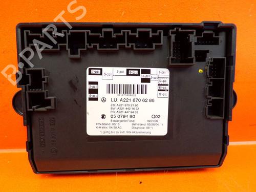 Used Electronic module MERCEDES-BENZ S-CLASS (W221, V221) S 320 CDI (221.022, 221.122) (235 hp) 24391723