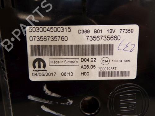 Instrument cluster FIAT 500 (312_) 0.9 (312AXG1A, 312.AXG11) | BP33848057C47 - Image 9