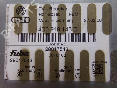 Electronic module AUDI A4 B7 Convertible (8HE) 3.0 TDI quattro | BP32646679M83