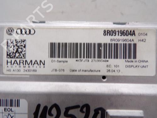 Display AUDI A5 Convertible (8F7) 3.0 TFSI quattro | BP31071529C48 