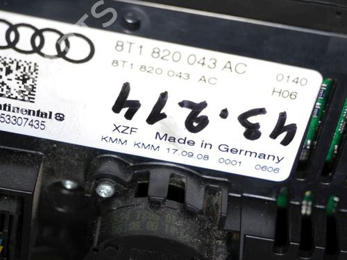 Climate control AUDI A4 B8 Avant (8K5) 2.0 TDI | BP32634592I5
