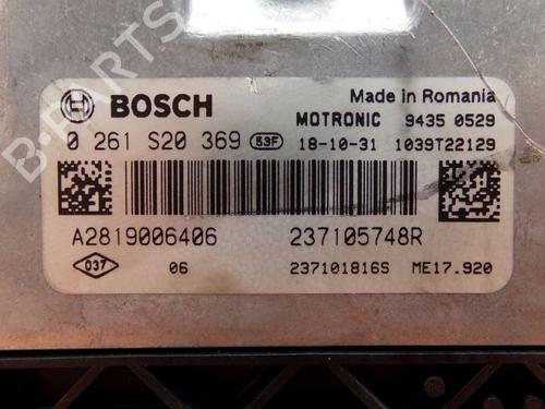 Engine control unit (ECU) RENAULT TWINGO III (BCM_, BCA_) 1.0 SCe 70 | BP24881058M57 