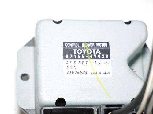 Varmeblæsermodstand TOYOTA PRIUS Liftback (_W2_) 1.5 Hybrid (NHW20_, NHW20R) | BP24381049M108