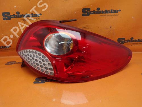 Right taillight PEUGEOT 206+ (2L_, 2M_) 1.4 i (2LKFWA, 2MKFWA) | BP27551700C35 