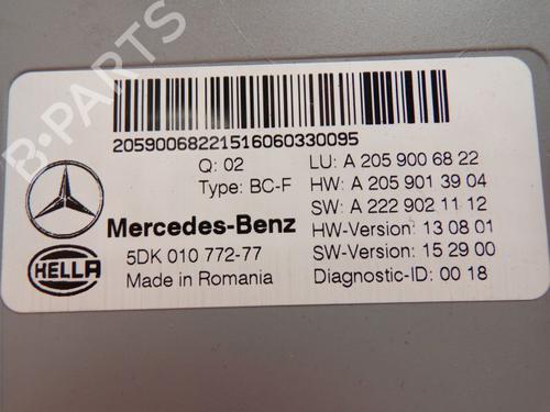 Electronic module MERCEDES-BENZ C-CLASS (W205) C 300 (205.048) | BP28005962M83 