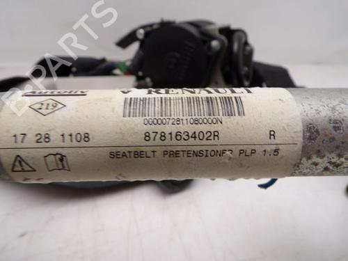 Front right seatbelt RENAULT GRAND SCÉNIC III (JZ0/1_) 1.5 dCi (JZ09, JZ0D, JZ10, JZ14, JZ1G, JZ29, JZ2C) | BP29515066I25 