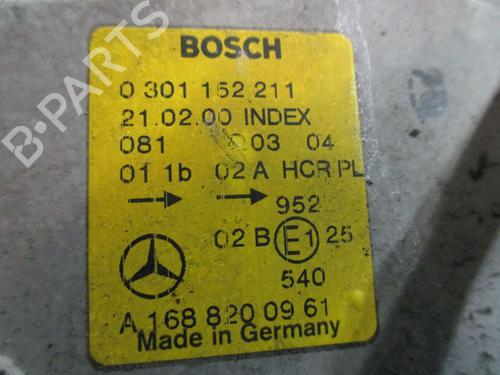 Left headlight MERCEDES-BENZ A-CLASS (W168) A 170 CDI (168.009, 168.109) | BP24380043C28 