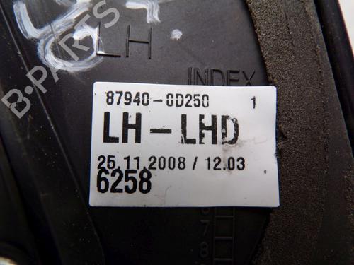 Left mirror TOYOTA YARIS (_P9_) 1.0 VVT-i (KSP90_, KSP90R) | BP30652255C26