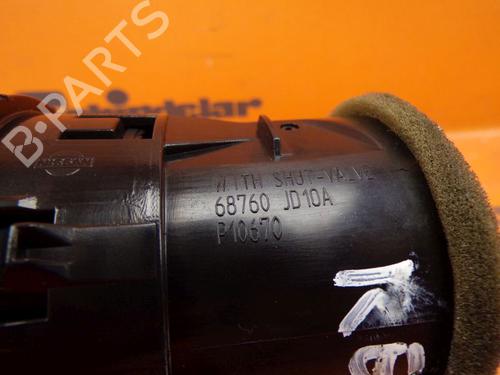 Air vent NISSAN QASHQAI / QASHQAI +2 I (J10, NJ10, JJ10E) 1.5 dCi | BP24390455I21 