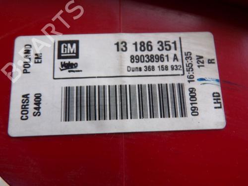 Right taillight OPEL CORSA D (S07) 1.4 (L08, L68) | BP33150478C35  - Image 6