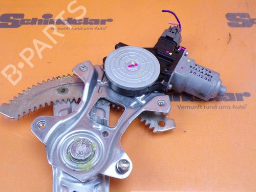 Front right window mechanism MITSUBISHI MIRAGE / SPACE STAR VI Hatchback (A0_A) 1.0 (A05A) | BP32645214C23 