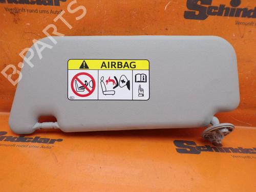 Used Right sun visor TOYOTA YARIS (_P13_) 1.5 (NSP131_) (112 hp) 29047054