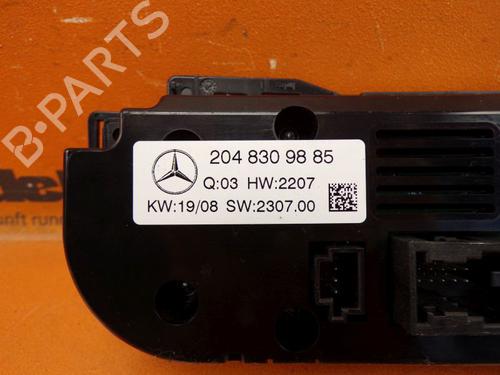 Climate control MERCEDES-BENZ C-CLASS T-Model (S204) C 320 CDI (204.222) | BP32644434I5 