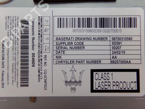 Electronic module MASERATI GHIBLI III (M157) 3.0 D | BP33153282M83  - Image 10