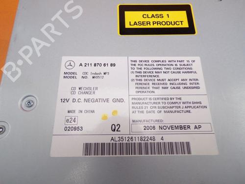 Electronic module MERCEDES-BENZ A-CLASS (W169) A 200 (169.033, 169.333) | BP24392065M83 
