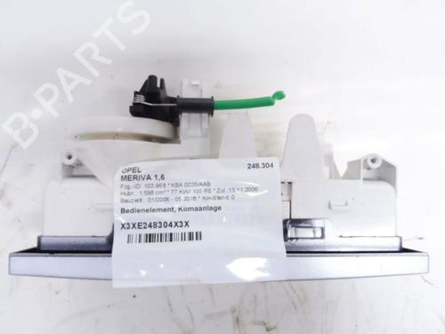Climate control OPEL MERIVA A MPV (X03) 1.6 (E75) | BP33141798I5 - Image 2