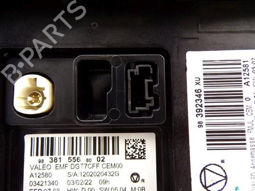 Electronic module CITROËN C3 III (SX) 1.2 THP 110 (SXHNPS, SXHNZT, SXHNZ6) | BP33684821M83  - Image 10