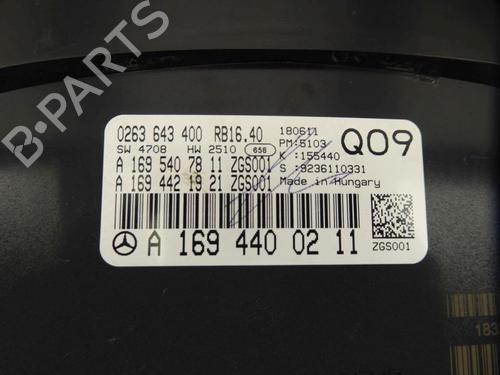 Display monitor MERCEDES-BENZ A-CLASS (W169) A 180 (169.032, 169.332) | BP29515222C48 