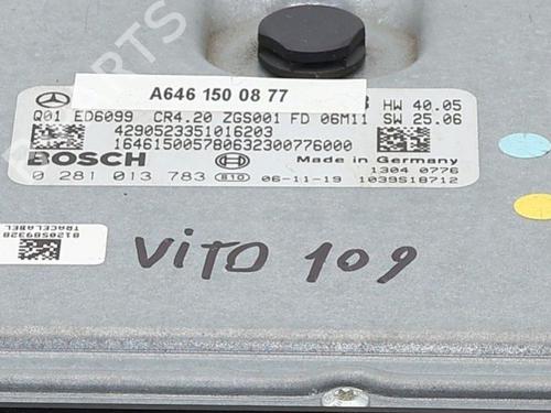 Engine control unit (ECU) MERCEDES-BENZ VITO / MIXTO Van (W639) 109 CDI (639.601, 639.603, 639.605) | BP39480087M57  - Image 6