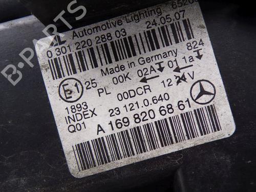 Right headlight MERCEDES-BENZ B-CLASS Sports Tourer (W245) B 170 (245.232) | BP29515111C29 