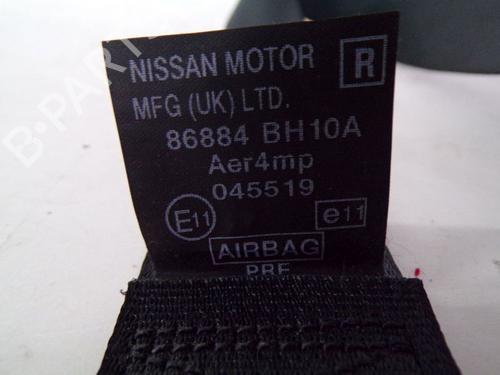 Front right seatbelt NISSAN NOTE (E11, NE11) 1.4 | BP32640527I25