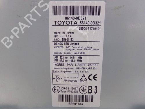 Electronic module TOYOTA YARIS (_P13_) 1.5 (NSP131_) | BP29380654M83 